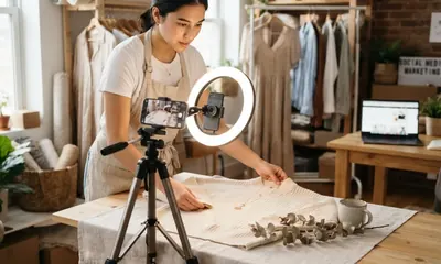 Cách dùng ảnh và video từ xưởng để bán quần áo online hiệu quả (không cần studio)